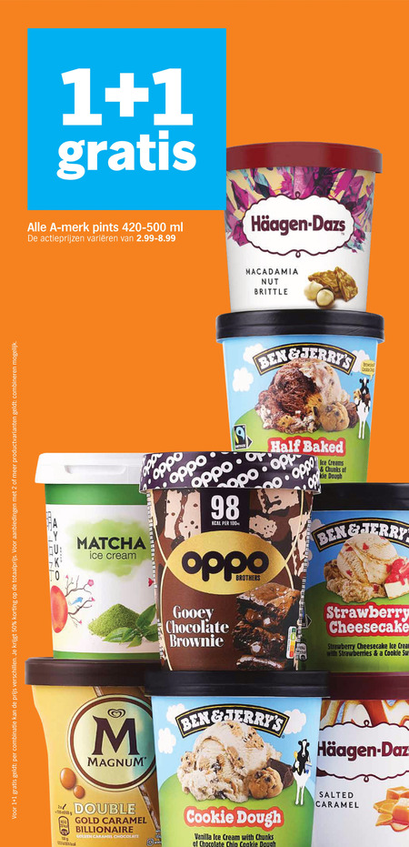 Haagen-Dazs   ijsspecialiteit folder aanbieding bij  Albert&nbsp;Heijn - details