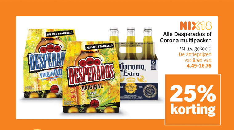 Corona   speciaalbier folder aanbieding bij  Albert&nbsp;Heijn - details