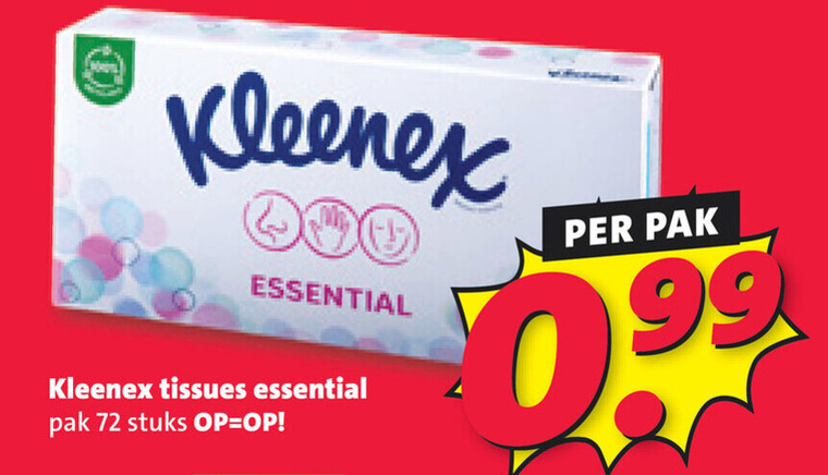 Kleenex   tissue folder aanbieding bij  Nettorama - details