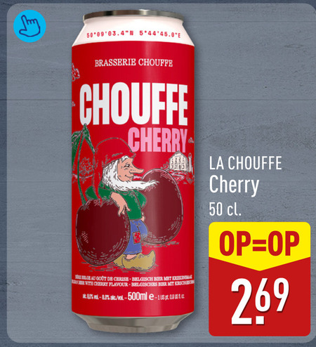 La Chouffe   speciaalbier folder aanbieding bij  Aldi - details
