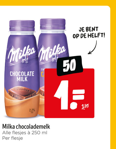 Milka   chocolademelk folder aanbieding bij  Jumbo - details