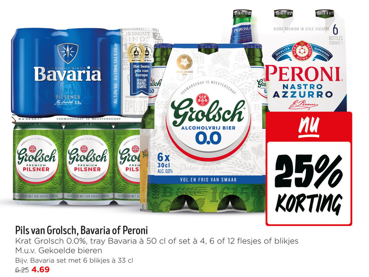 Bavaria   blikje bier folder aanbieding bij  Jumbo - details
