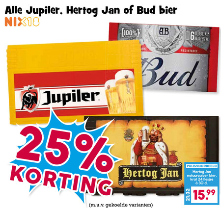 Bud   krat bier folder aanbieding bij  Boons&nbsp;Markt - details