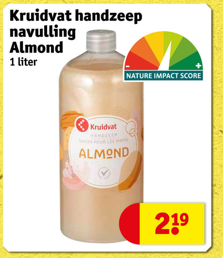 Kruidvat Huismerk   handzeep folder aanbieding bij  Kruidvat - details