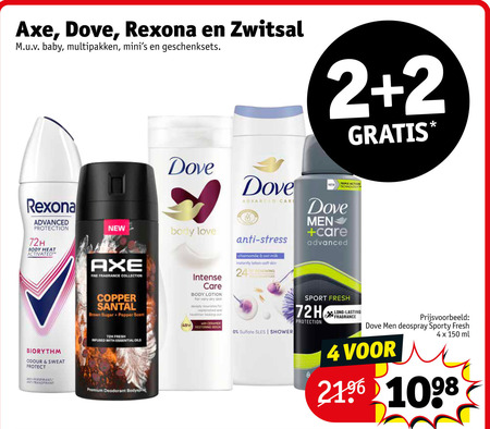 Axe   deodorant, douchegel folder aanbieding bij  Kruidvat - details