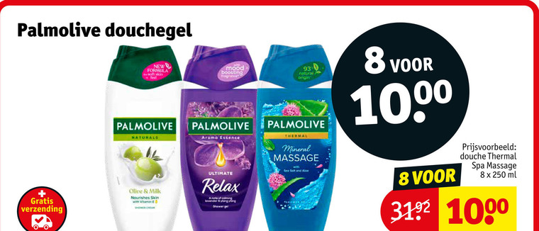 Palmolive   douchegel folder aanbieding bij  Kruidvat - details
