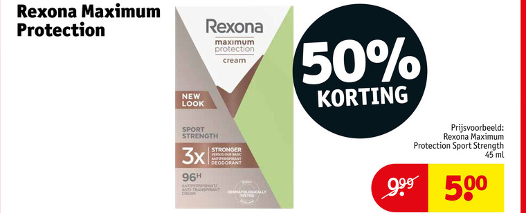 Rexona   deodorant folder aanbieding bij  Kruidvat - details