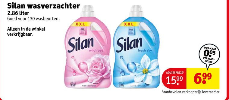 Silan   wasverzachter folder aanbieding bij  Kruidvat - details
