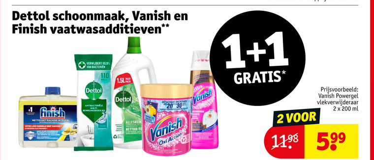 Vanish   vlekkenverwijderaar folder aanbieding bij  Kruidvat - details