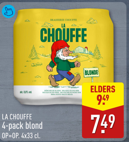 La Chouffe   speciaalbier folder aanbieding bij  Aldi - details