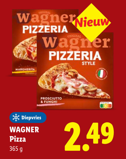Wagner   diepvriespizza folder aanbieding bij  Lidl - details