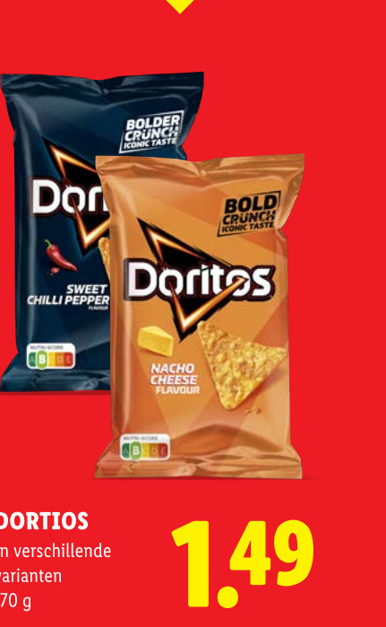 Doritos   chips folder aanbieding bij  Lidl - details