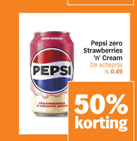 Pepsi   cola folder aanbieding bij  Albert&nbsp;Heijn - details