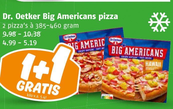 Dr Oetker   diepvriespizza folder aanbieding bij  Poiesz - details