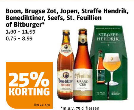 Seef   speciaalbier folder aanbieding bij  Poiesz - details