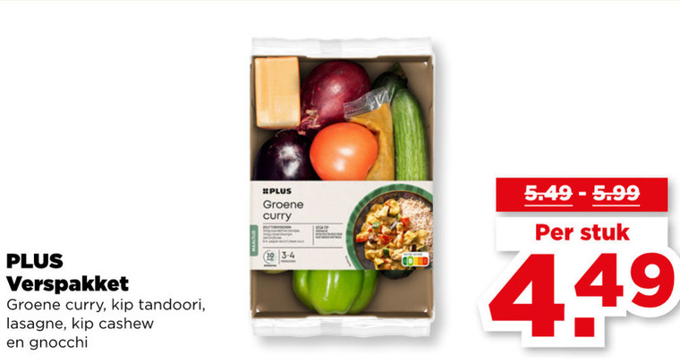 Plus Huismerk   groentenpakket folder aanbieding bij  Plus - details
