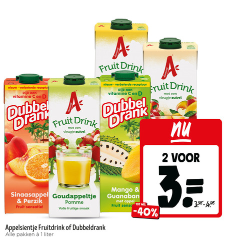 Appelsientje   fruitdrank folder aanbieding bij  Jumbo - details