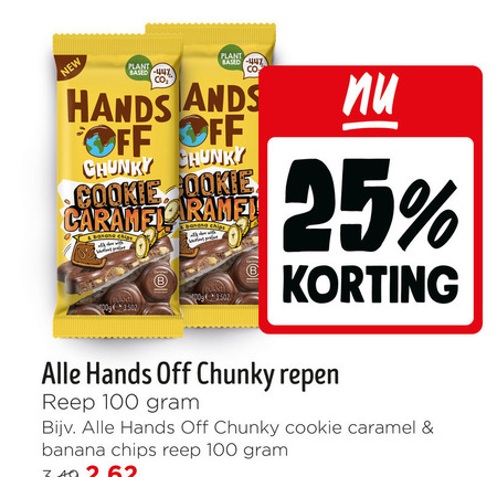 Hands off   chocolade folder aanbieding bij  Jumbo - details