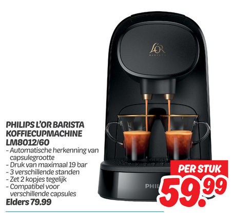 Philips   nespresso apparaat folder aanbieding bij  Dekamarkt - details