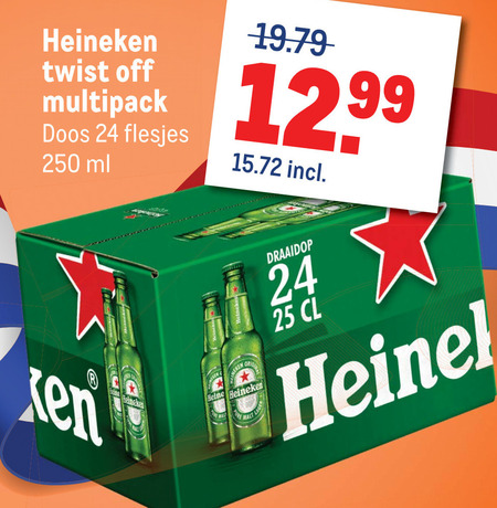 Heineken   flesje bier folder aanbieding bij  Makro - details