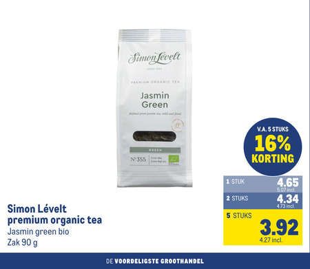 Simon Levelt   thee folder aanbieding bij  Makro - details