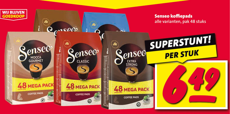 Douwe Egberts Senseo   koffiepad folder aanbieding bij  Nettorama - details