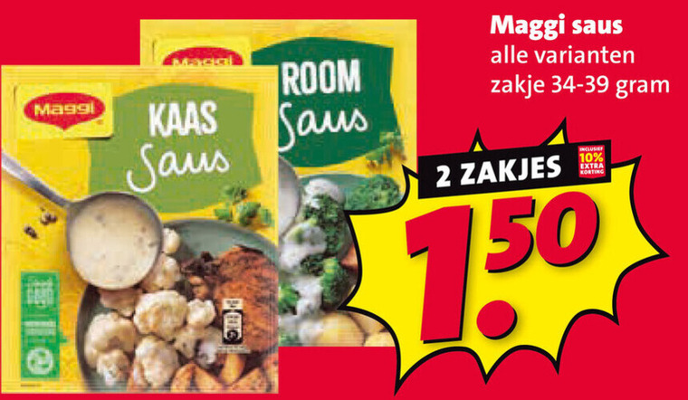 Maggi   saus folder aanbieding bij  Nettorama - details