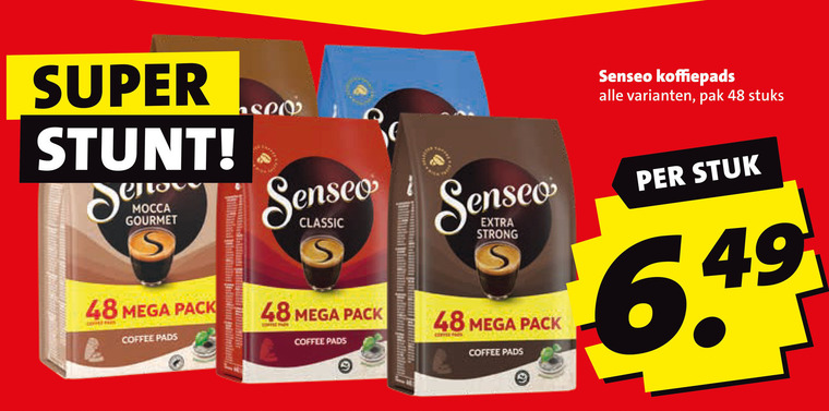 Douwe Egberts Senseo   koffiepad folder aanbieding bij  Boni - details