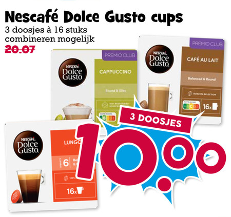 Nescafe   dolce gusto capsules folder aanbieding bij  Boons&nbsp;Markt - details