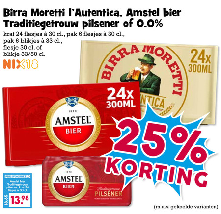 Amstel   krat bier folder aanbieding bij  Boons&nbsp;Markt - details