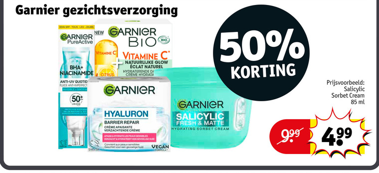 Garnier Skin Active   gezichtsverzorging folder aanbieding bij  Kruidvat - details