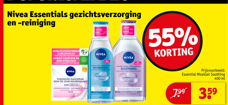 Nivea   gezichtsverzorging folder aanbieding bij  Kruidvat - details