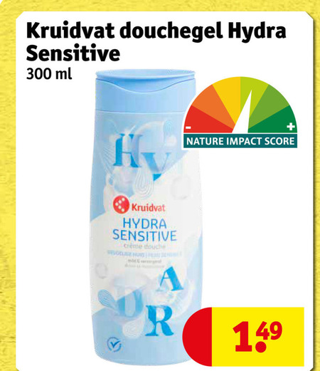 Kruidvat Huismerk   douchegel folder aanbieding bij  Kruidvat - details