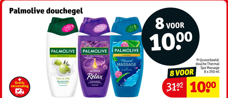 Palmolive   douchegel folder aanbieding bij  Kruidvat - details