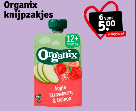 Organix Goodies   babyvoeding folder aanbieding bij  Kruidvat - details