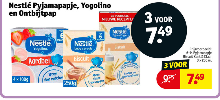 Nestle   babyvoeding folder aanbieding bij  Kruidvat - details