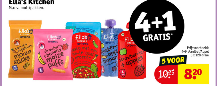 Ellas Kitchen   babyvoeding folder aanbieding bij  Kruidvat - details