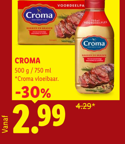 Croma   olie en vetten folder aanbieding bij  Lidl - details