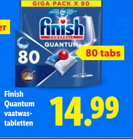 Finish   vaatwasmiddel folder aanbieding bij  Lidl - details