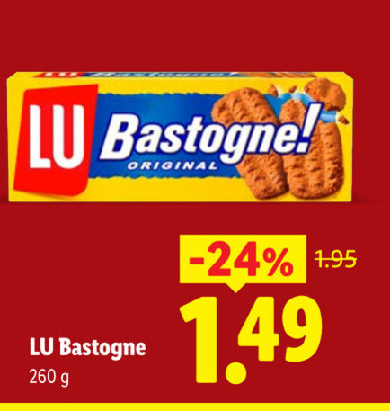 Lu   biscuits folder aanbieding bij  Lidl - details