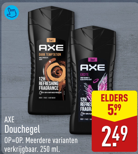 Axe   douchegel folder aanbieding bij  Aldi - details