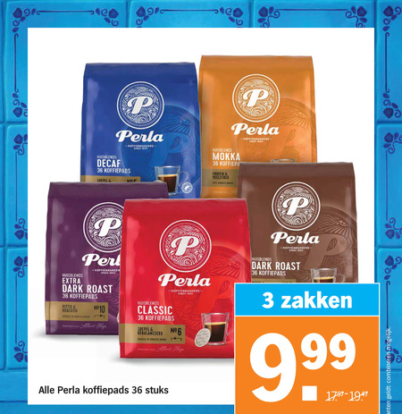 Perla   koffiepad folder aanbieding bij  Albert&nbsp;Heijn - details