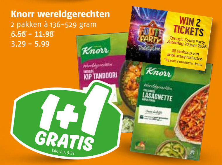 Knorr   maaltijdmix folder aanbieding bij  Poiesz - details