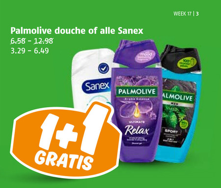 Palmolive   douchegel, deodorant folder aanbieding bij  Poiesz - details