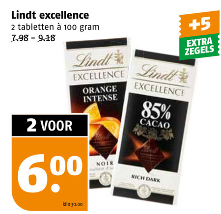 Lindt   chocolade folder aanbieding bij  Poiesz - details