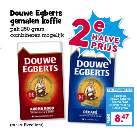 Douwe Egberts   koffie folder aanbieding bij  Boons&nbsp;Markt - details