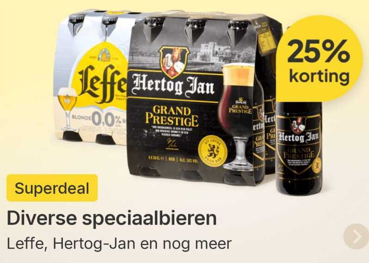 Hertog Jan   speciaalbier folder aanbieding bij  Picnic - details