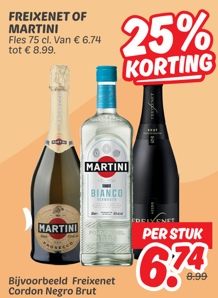 Freixenet   prosecco, vermouth folder aanbieding bij  Dekamarkt - details