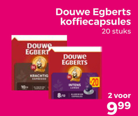 Douwe Egberts   koffiecups folder aanbieding bij  Trekpleister - details
