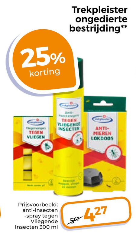 Trekpleister Huismerk   mierenlokdoos, insectenbestrijding folder aanbieding bij  Trekpleister - details